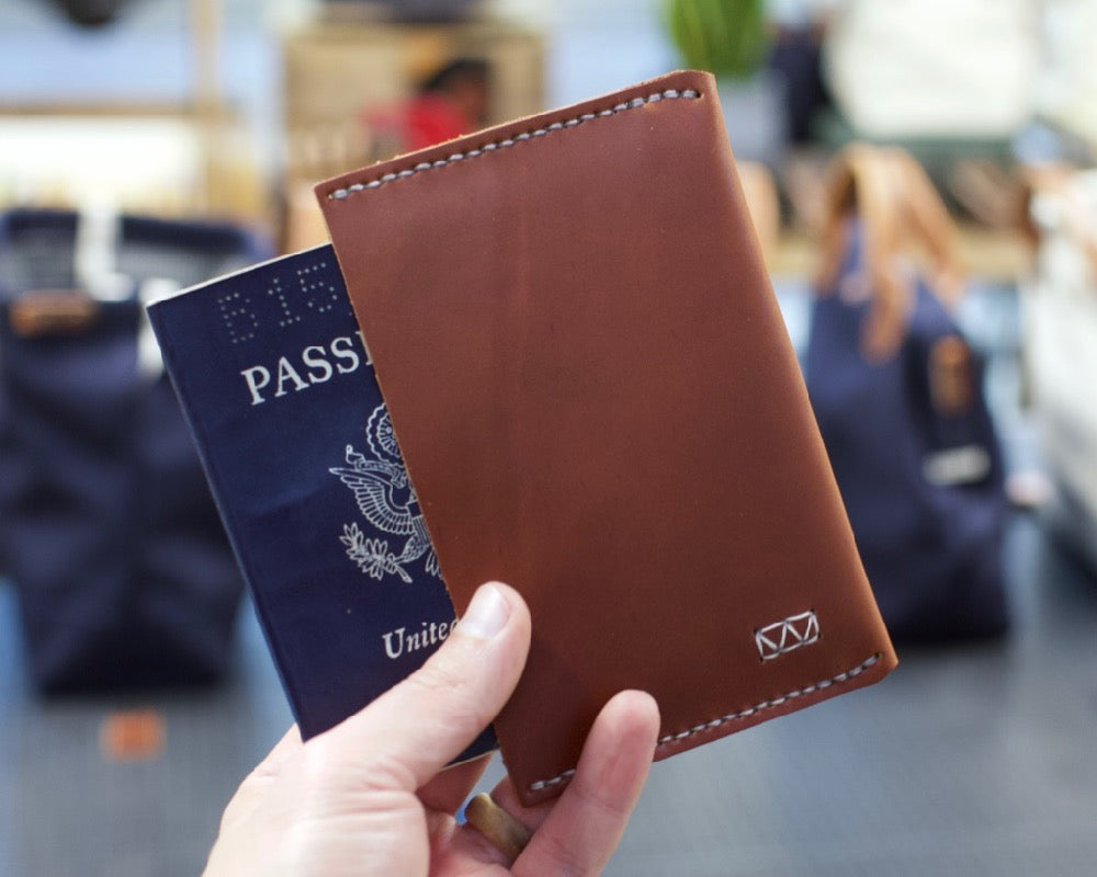 Personalized Passport Wallet [Handmade] [Travel]