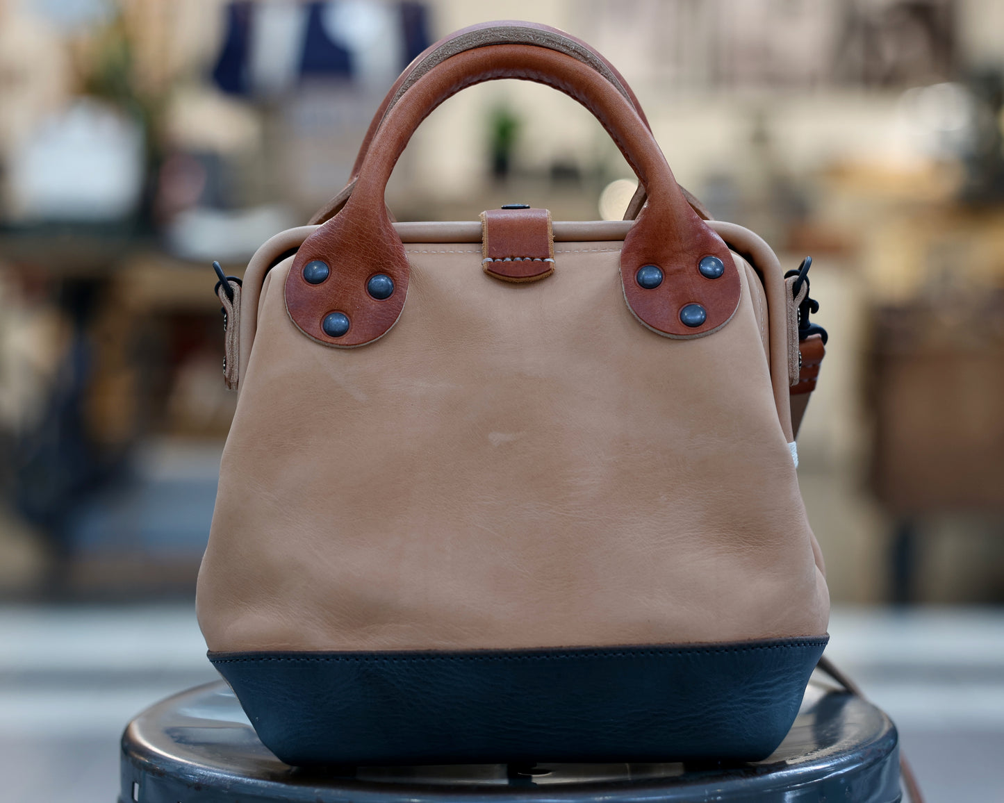 Mini Tool Bag Purse in Leather