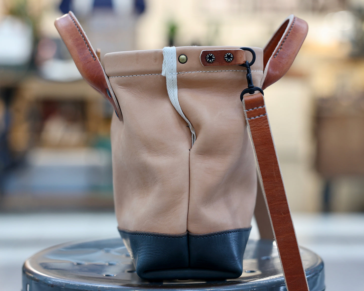 Mini Tool Bag Purse in Leather