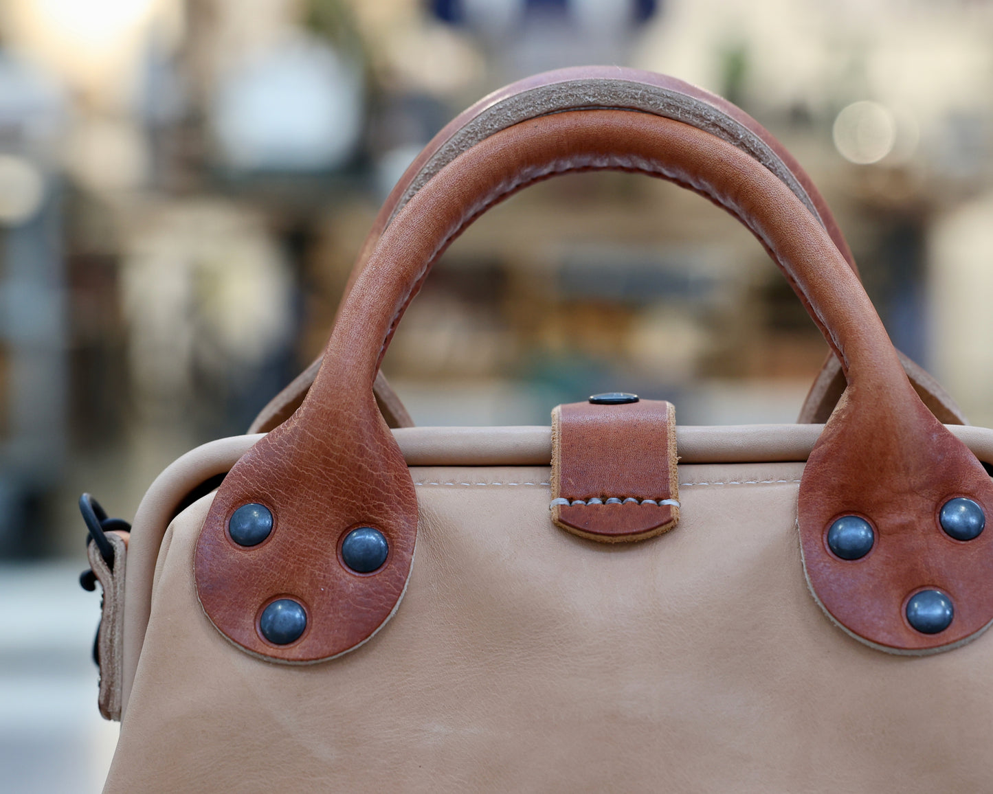 Mini Tool Bag Purse in Leather