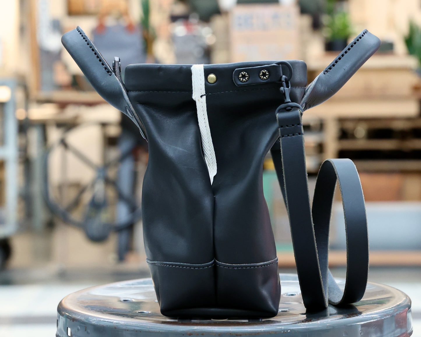 Mini Tool Bag Purse in Leather