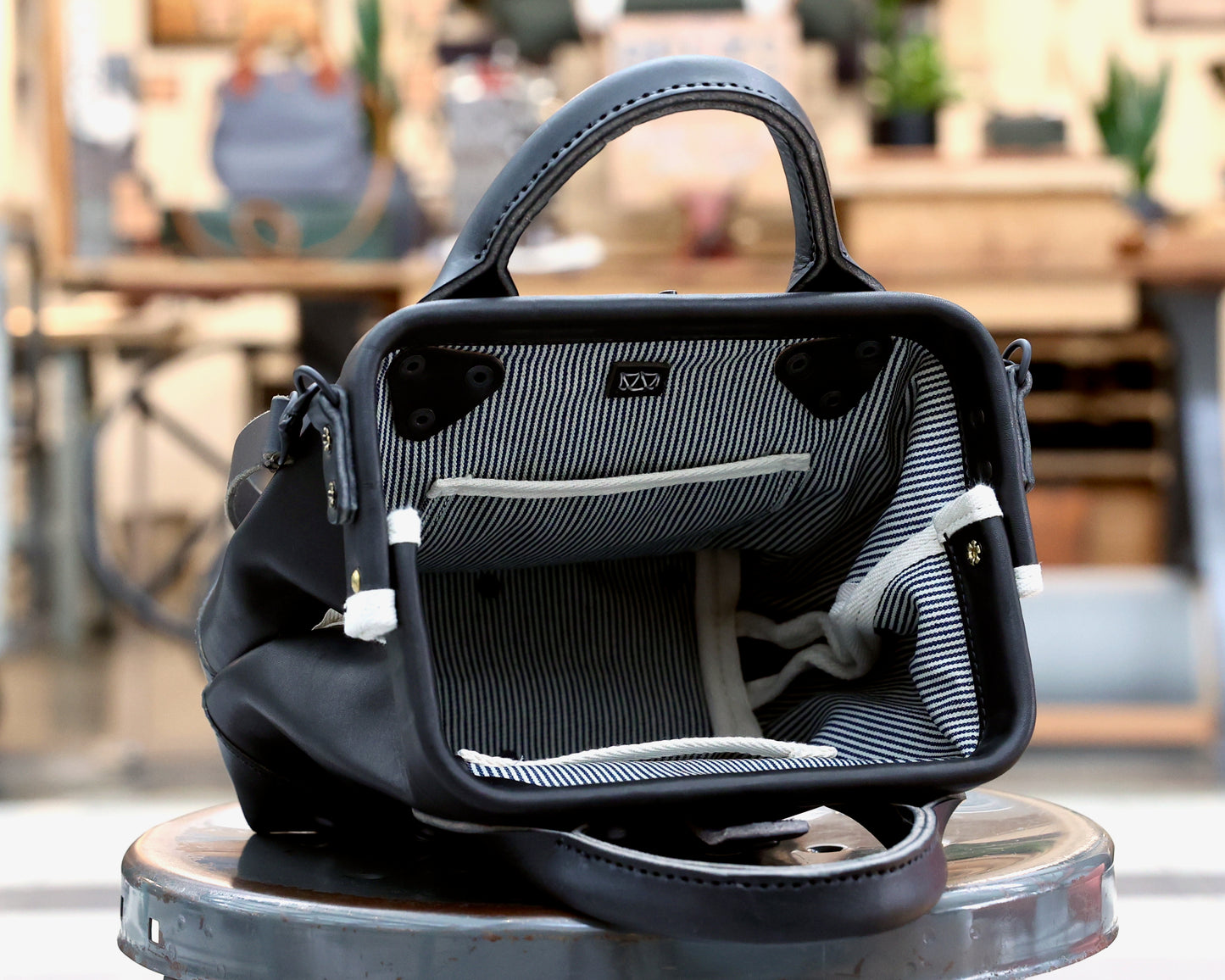 Mini Tool Bag Purse in Leather