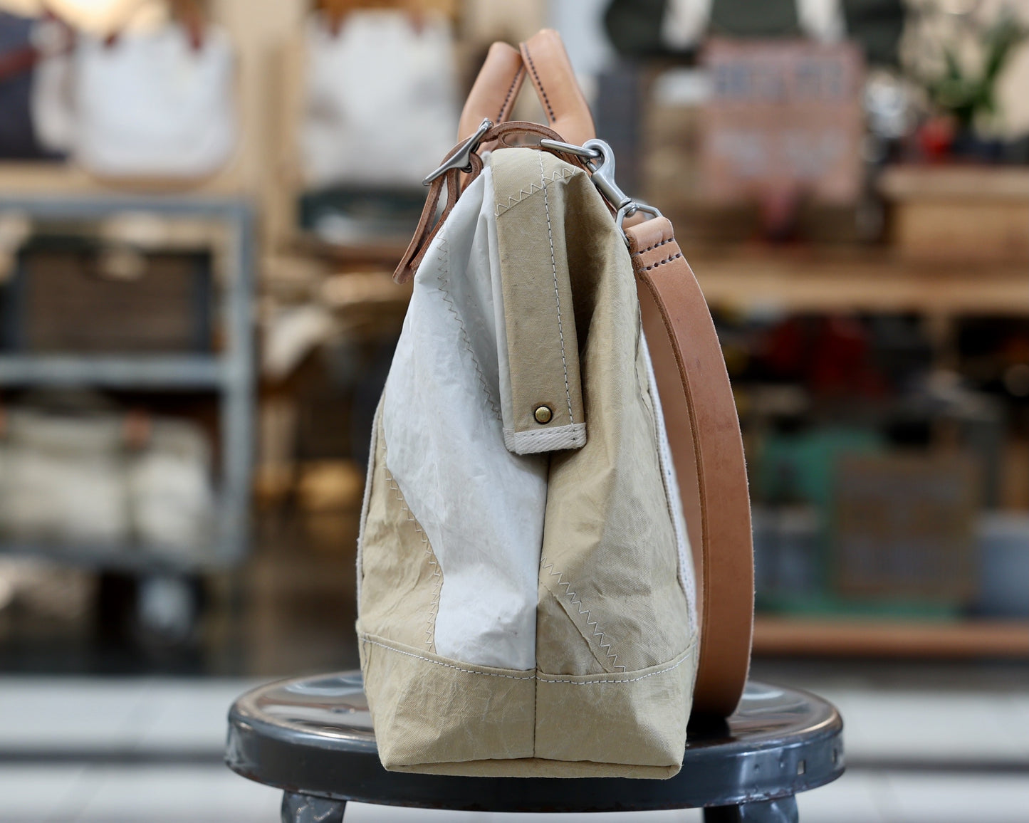 Tool Bag Weekender Made from an Old Sail