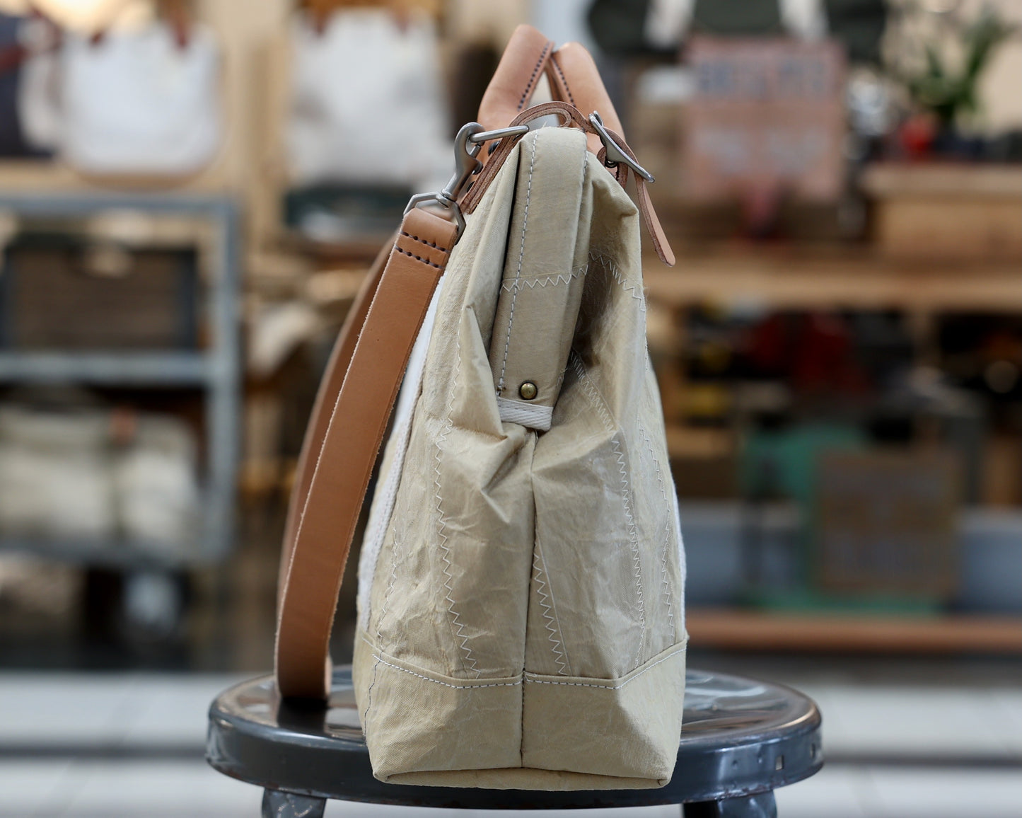 Tool Bag Weekender Made from an Old Sail