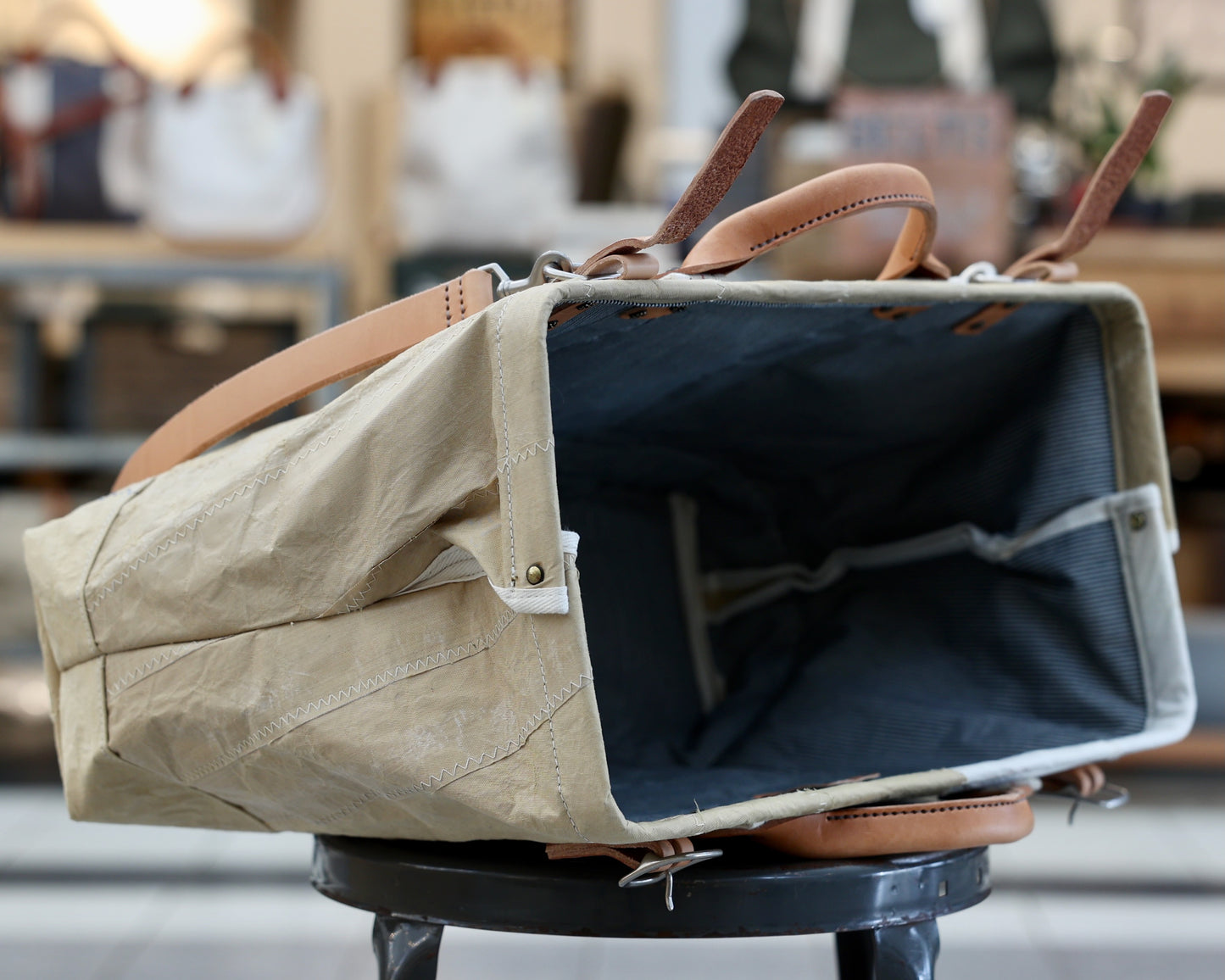 Tool Bag Weekender Made from an Old Sail