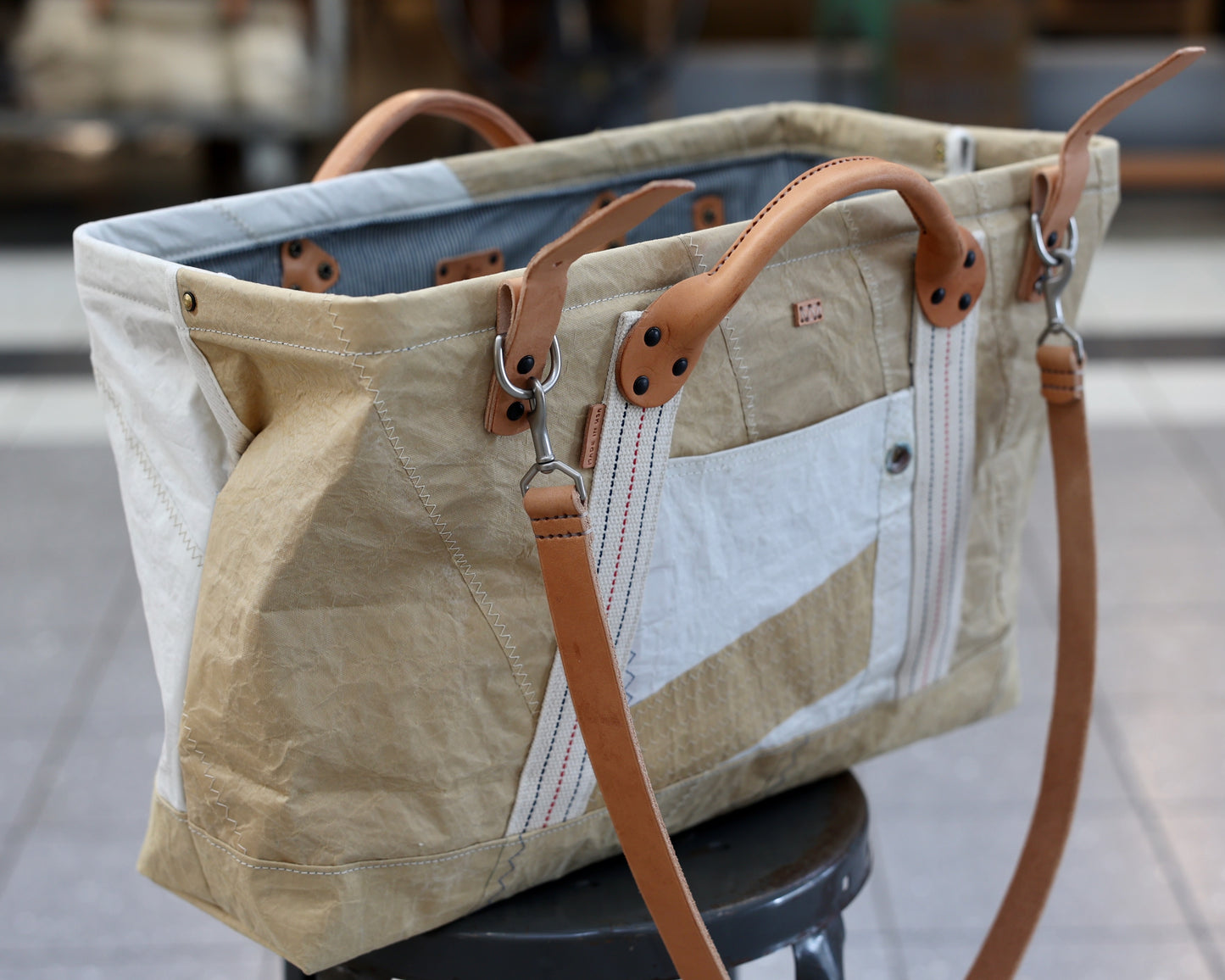 Tool Bag Weekender Made from an Old Sail