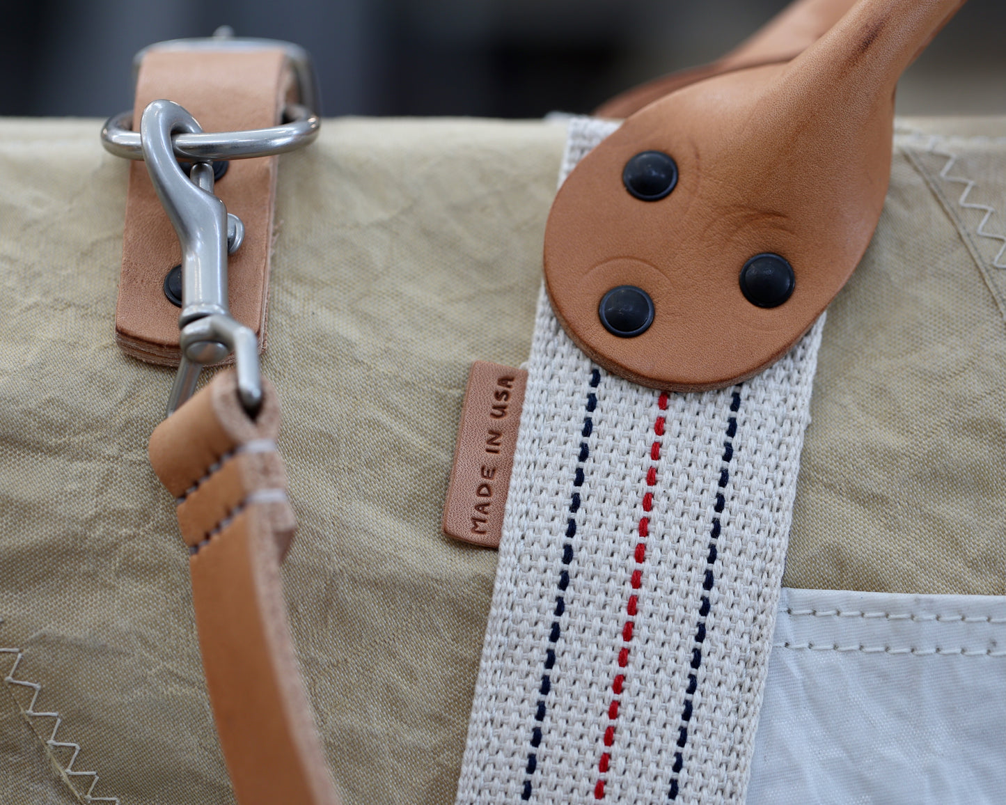 Tool Bag Weekender Made from an Old Sail