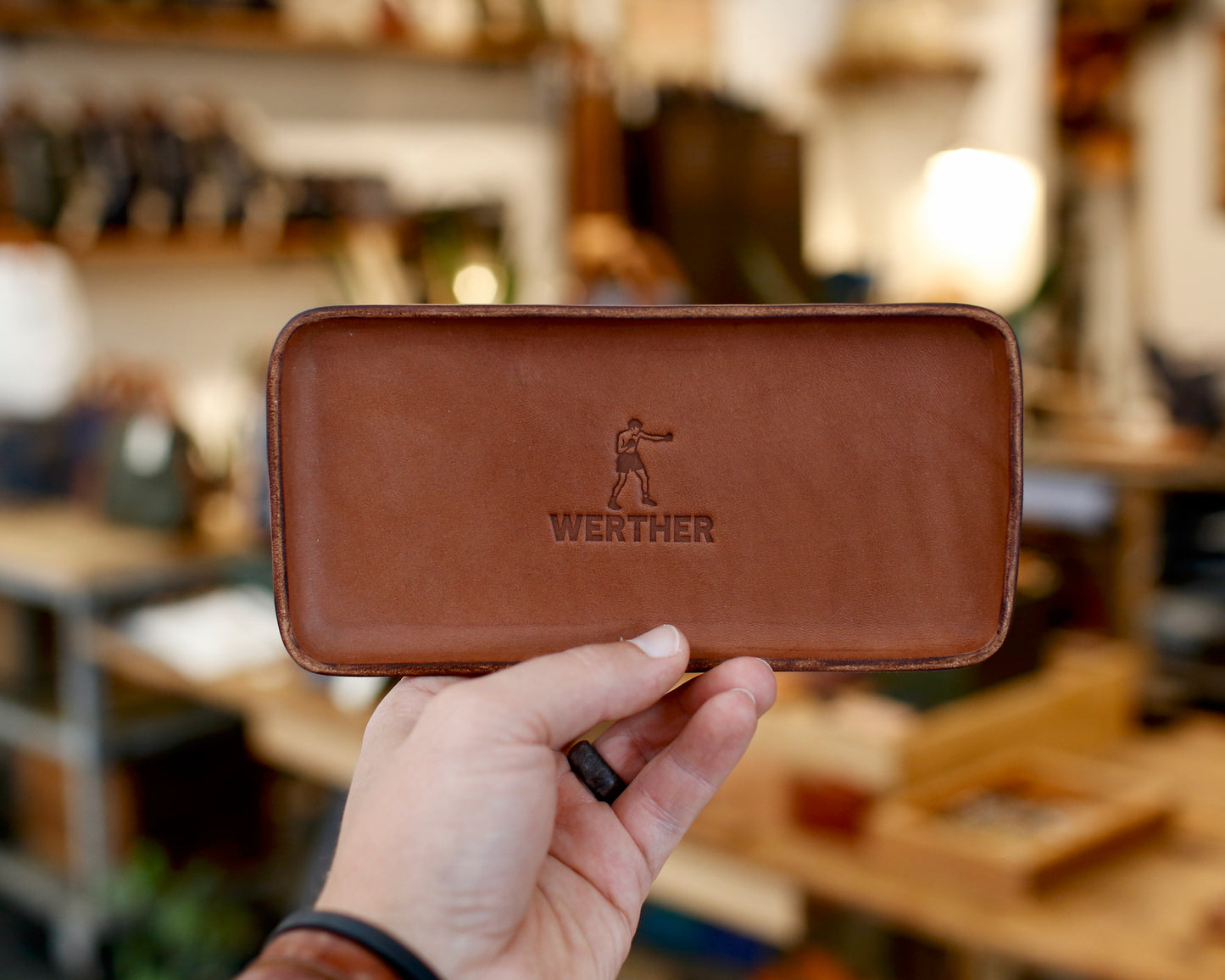Leather Trays
