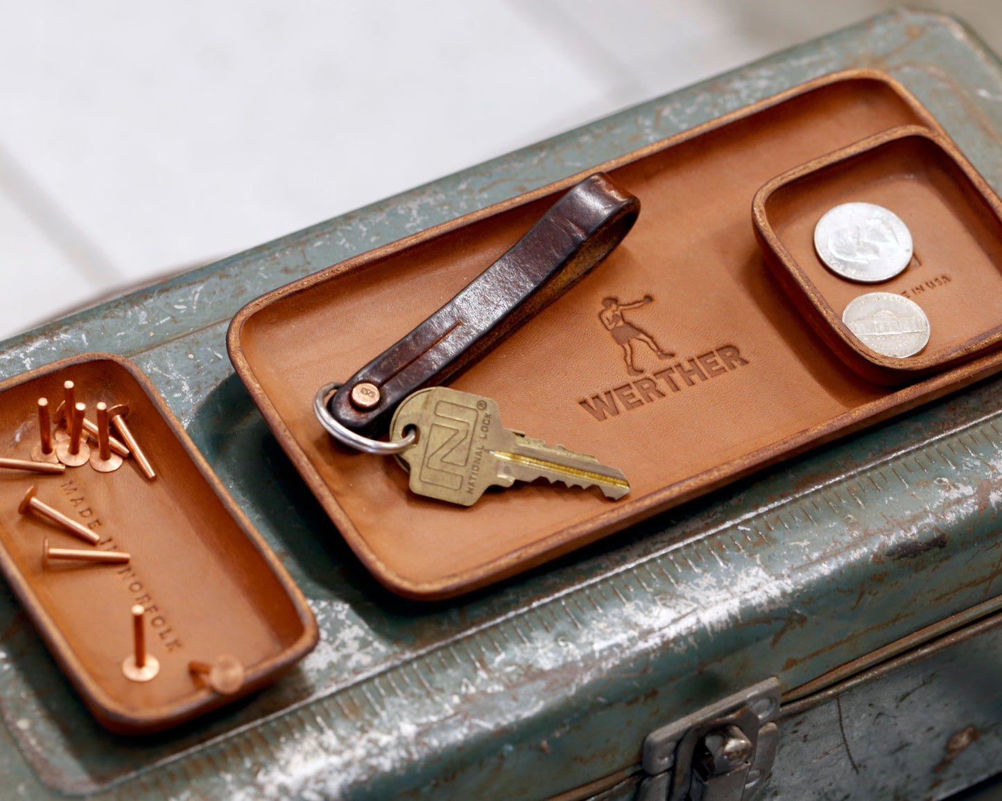 Leather Trays