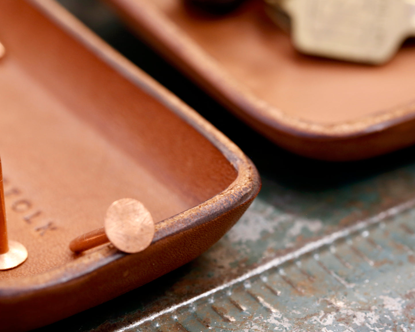 Leather Trays