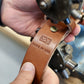 Brown Vegetable Tanned Belt w/ Brass Buckle