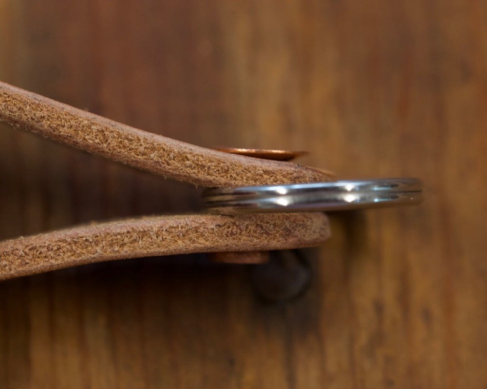 Key Fob with Copper Stud